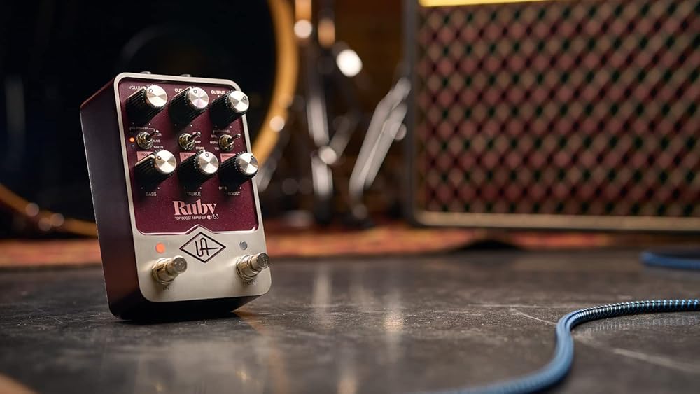 UAFX Ruby 63 - 定番アンプ「VOX AC30」をエミュレートした高品位な