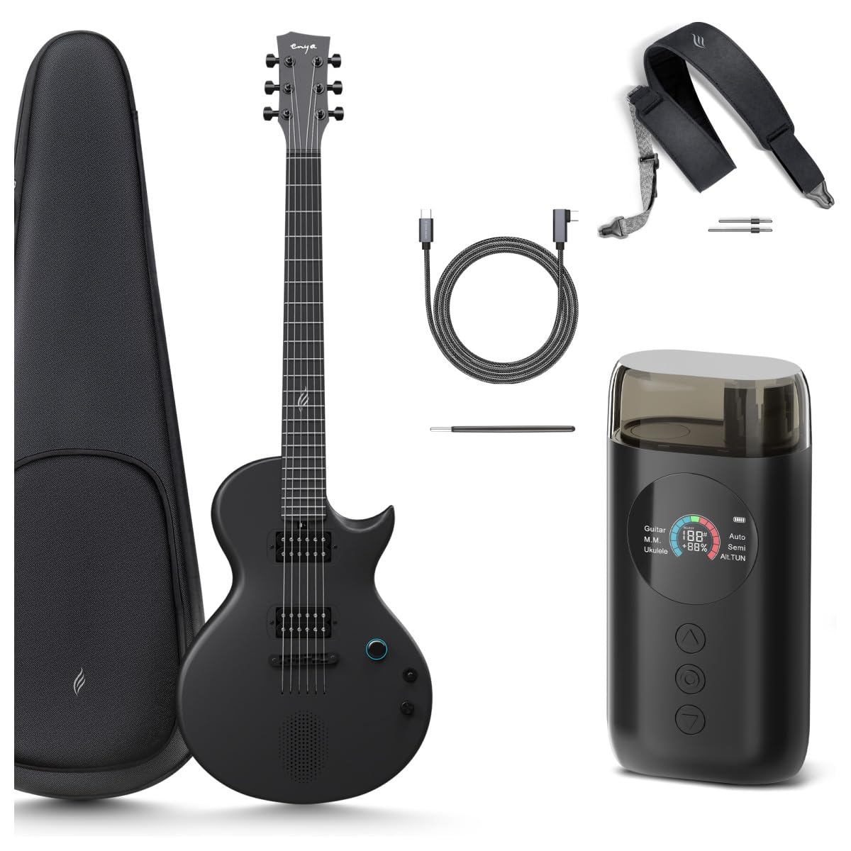 Amazon.com: Enya Electric Guitar Nova Go Sonic Smart Electric
