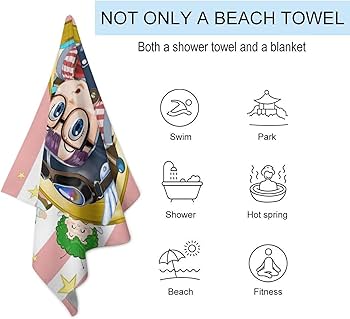 Amazon｜Dr.スランプ アラレちゃんバスタオル大判フェイスタオル上品