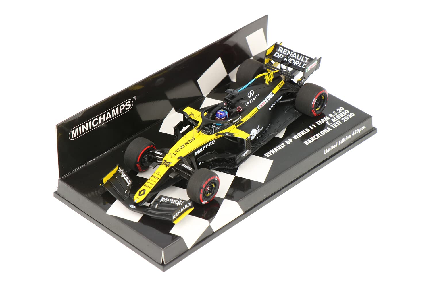Amazon | ミニチャンプス 1/43 ルノー DP ワールド F1チーム R.S.20