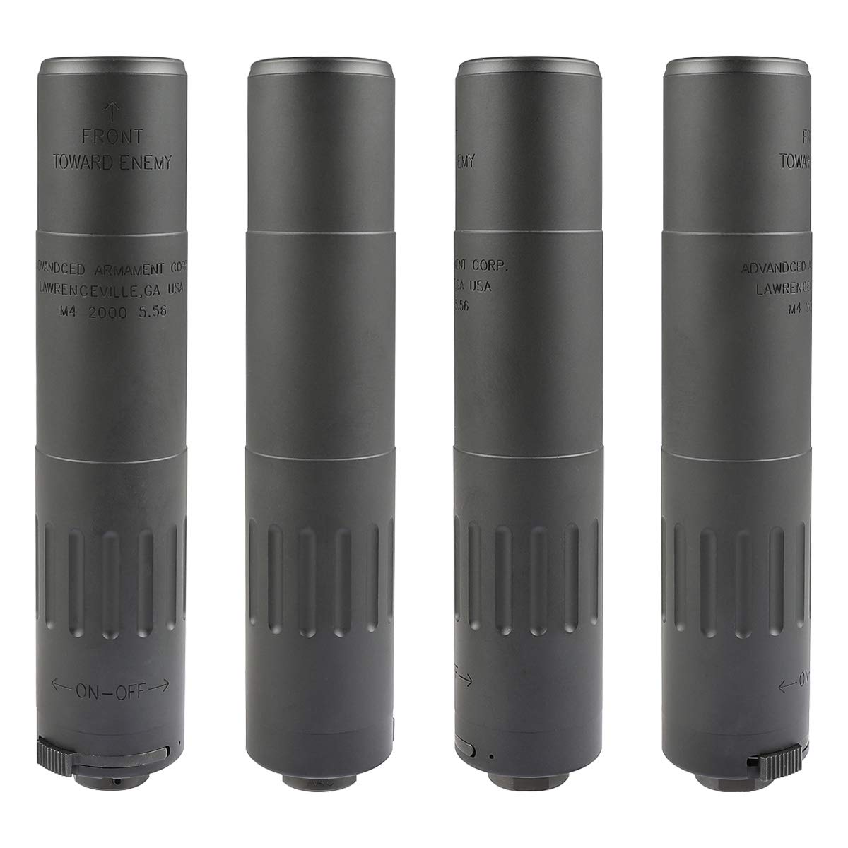 Amazon.co.jp: Airsoft Artisan AAC M4-2000タイプサイレンサー/51T