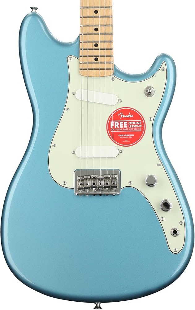 Amazon.co.jp: Fender エレキギター Player Duo Sonic™, Maple