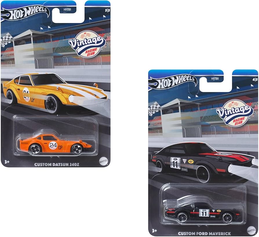Amazon.com: Hot Wheels 2024 Vintage Racing Club – Bundle of 2