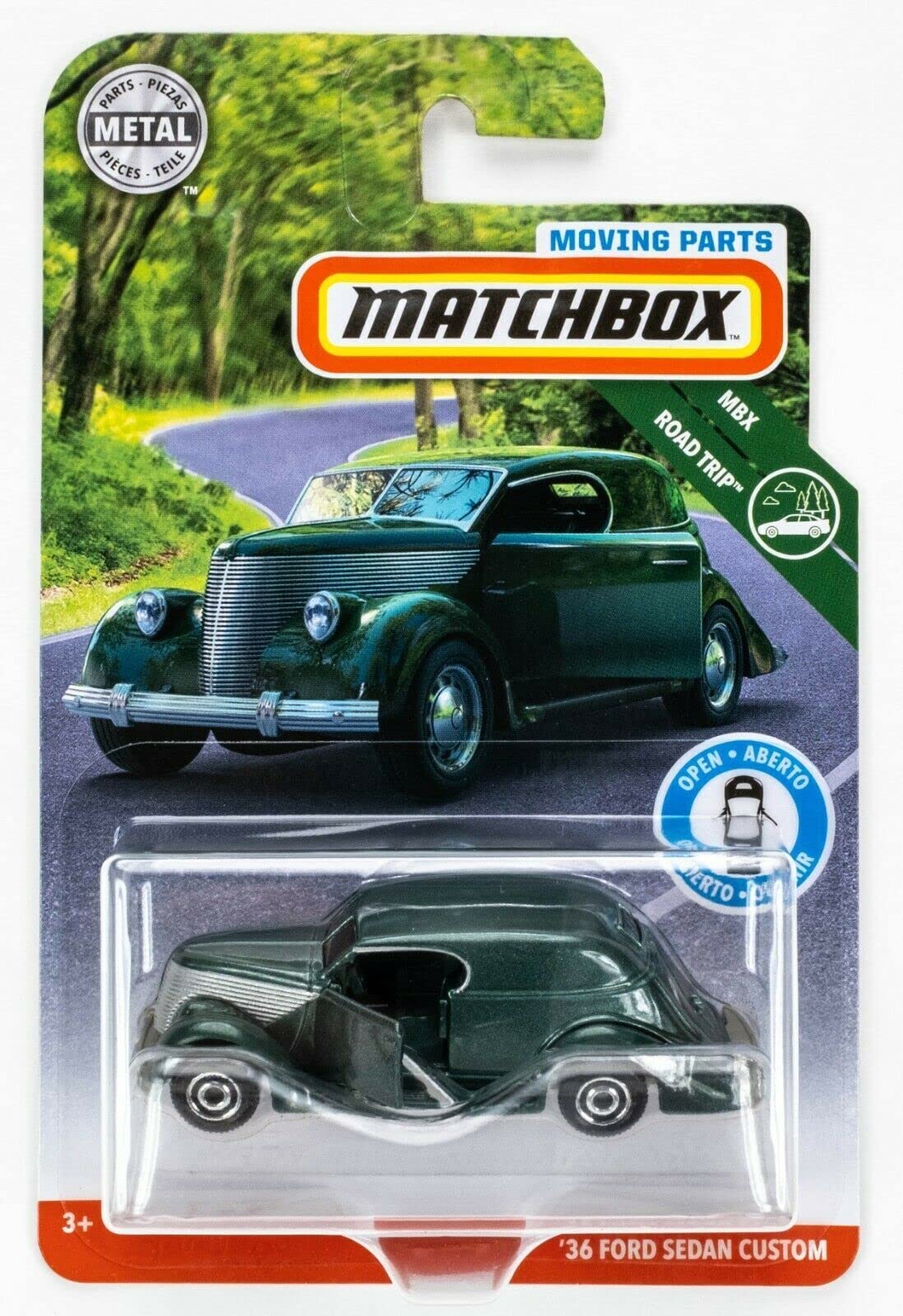 Amazon.com: Matchbox Moving Parts MBX Road Trip '36 Ford Sedan