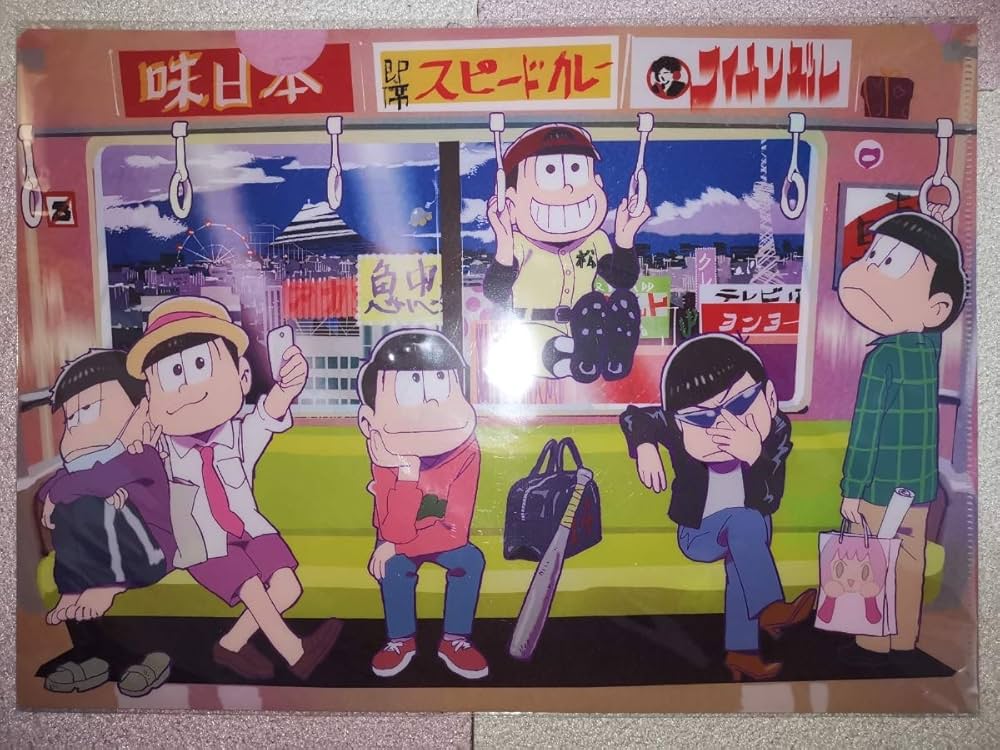 Amazon.co.jp: おそ松さん クリアファイル 第一期 おそ松 カラ松