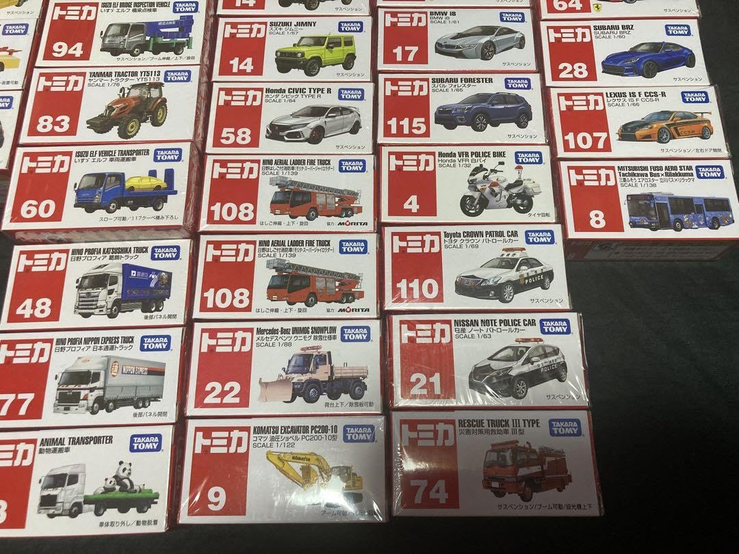 Amazon.co.jp: トミカ 他 まとめ売り 50点セット : 車＆バイク