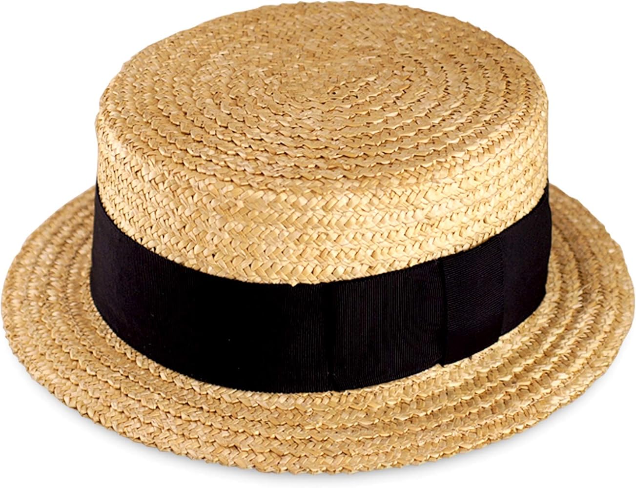 Amazon | (田中帽子店)鬼麦カンカン帽（紳士用） 57.5cm（Mサイズ