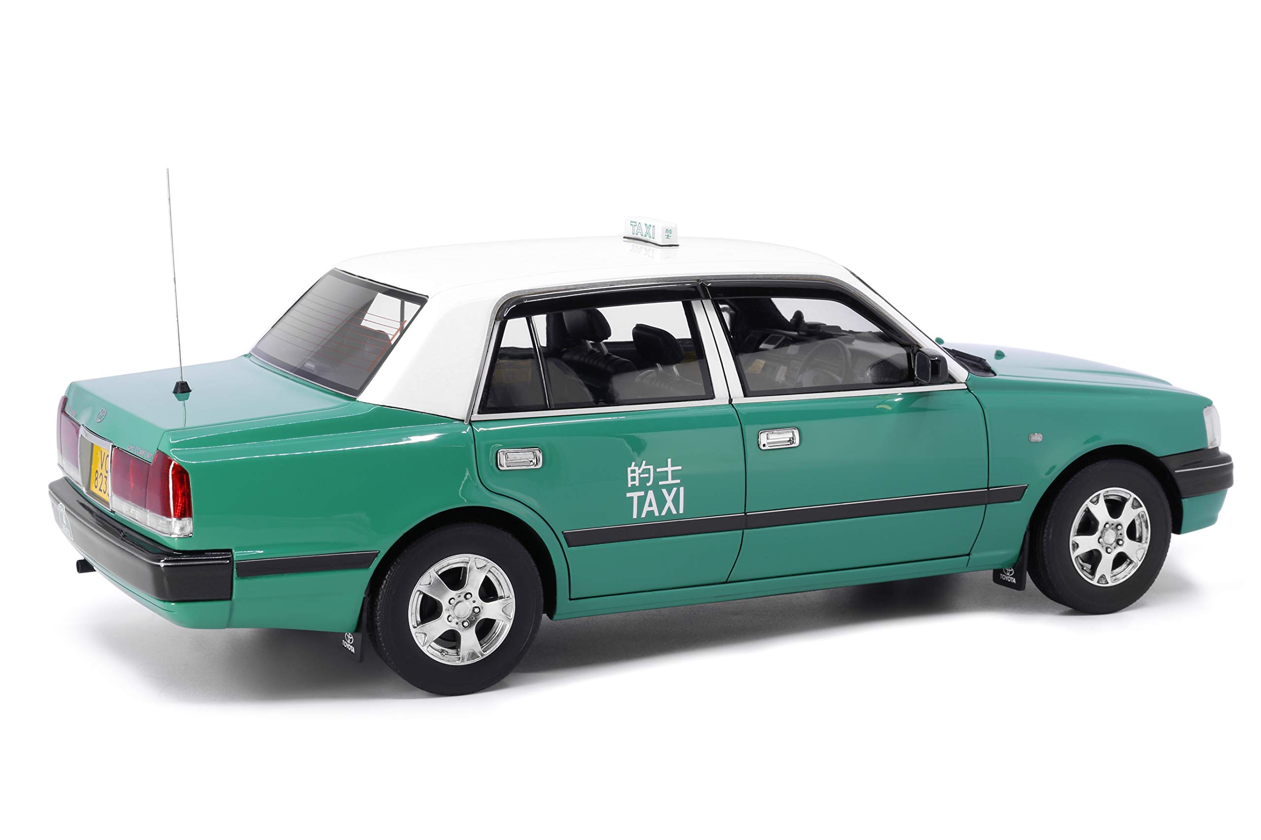 Amazon | Tiny 1/18 トヨタ クラウンコンフォート 香港タクシー (4