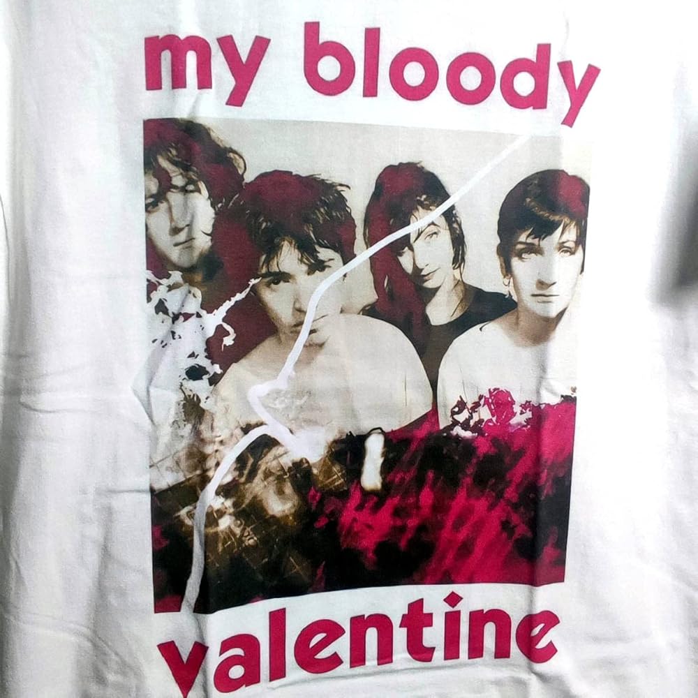 Amazon.co.jp: マイブラ Tシャツ MY BLOODY VALENTINE マイブラッディ