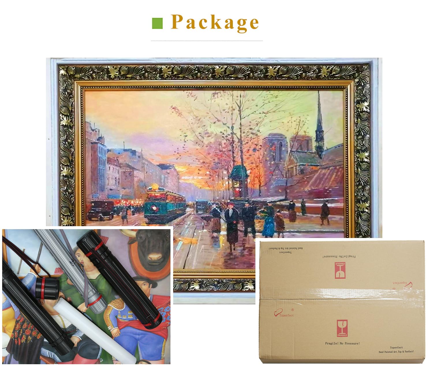 Amazon｜21 ウォールアート 霧氷 1873 カミーユ ピサロ 風景油彩画