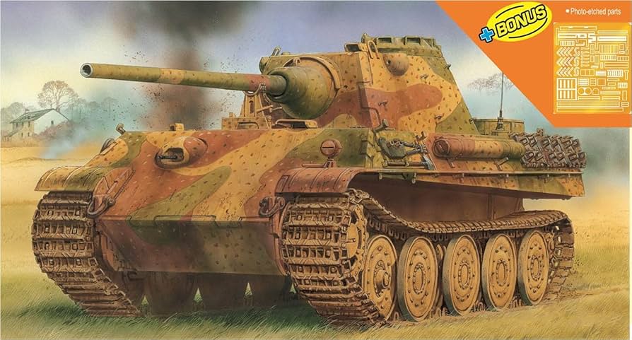 Amazon | プラッツ ドラゴン 1/35 第二次世界大戦 ドイツ軍 パンターF