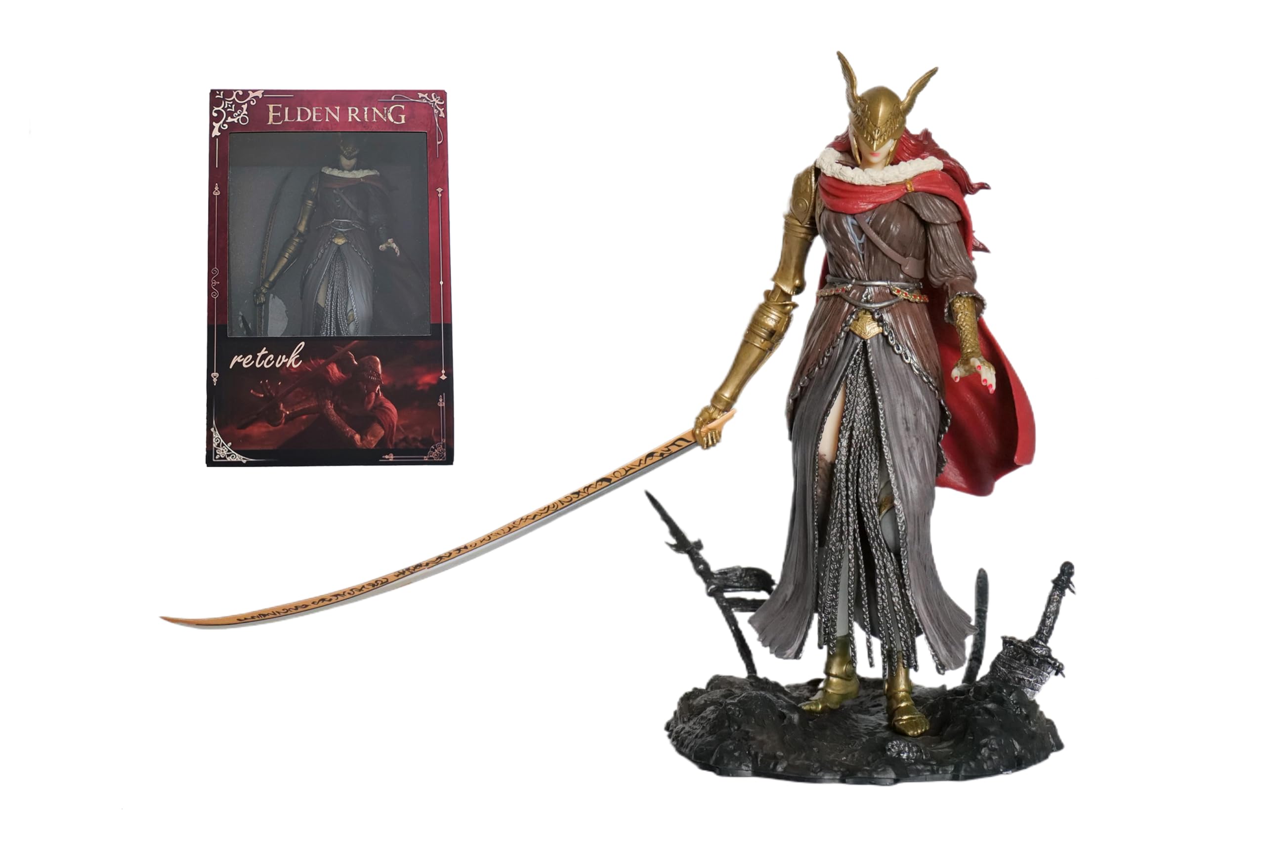 Amazon.co.jp: retcvk マレニア エルデン リング フィギュア マレニア