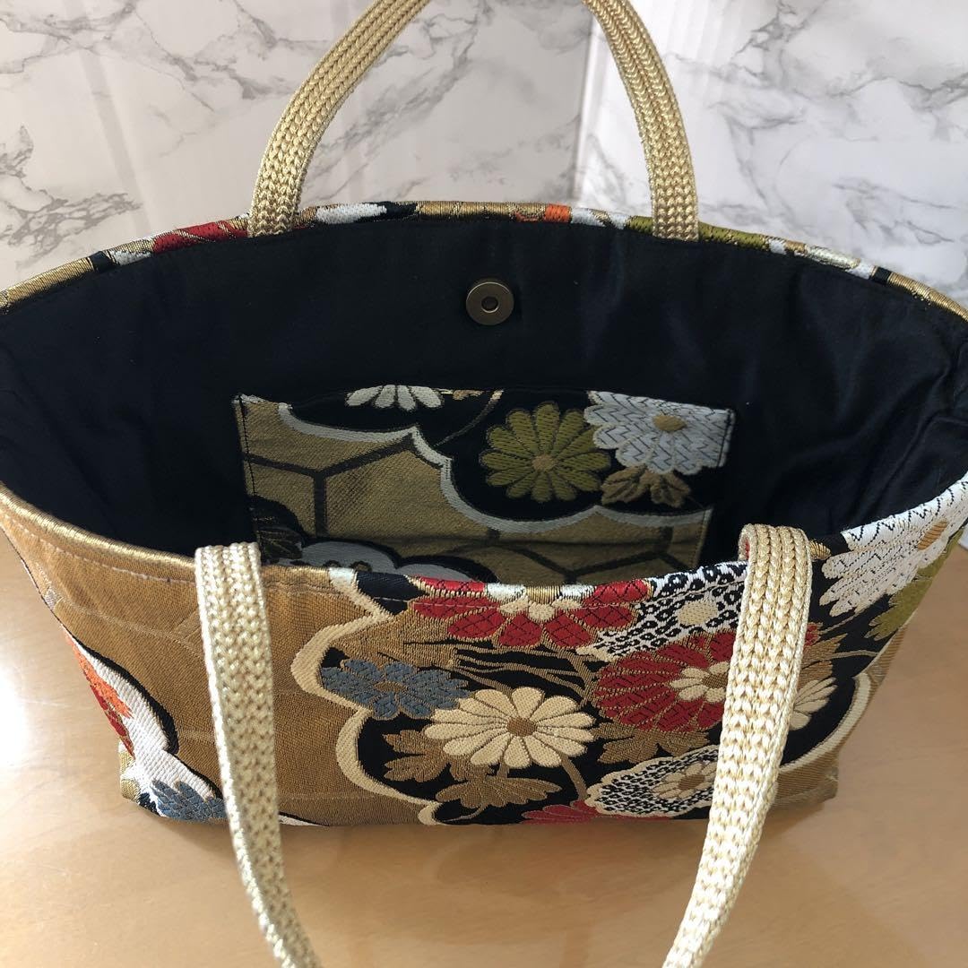 Amazon.co.jp: 《帯リメイクバック》帯バック帯リメイクハンドメイド