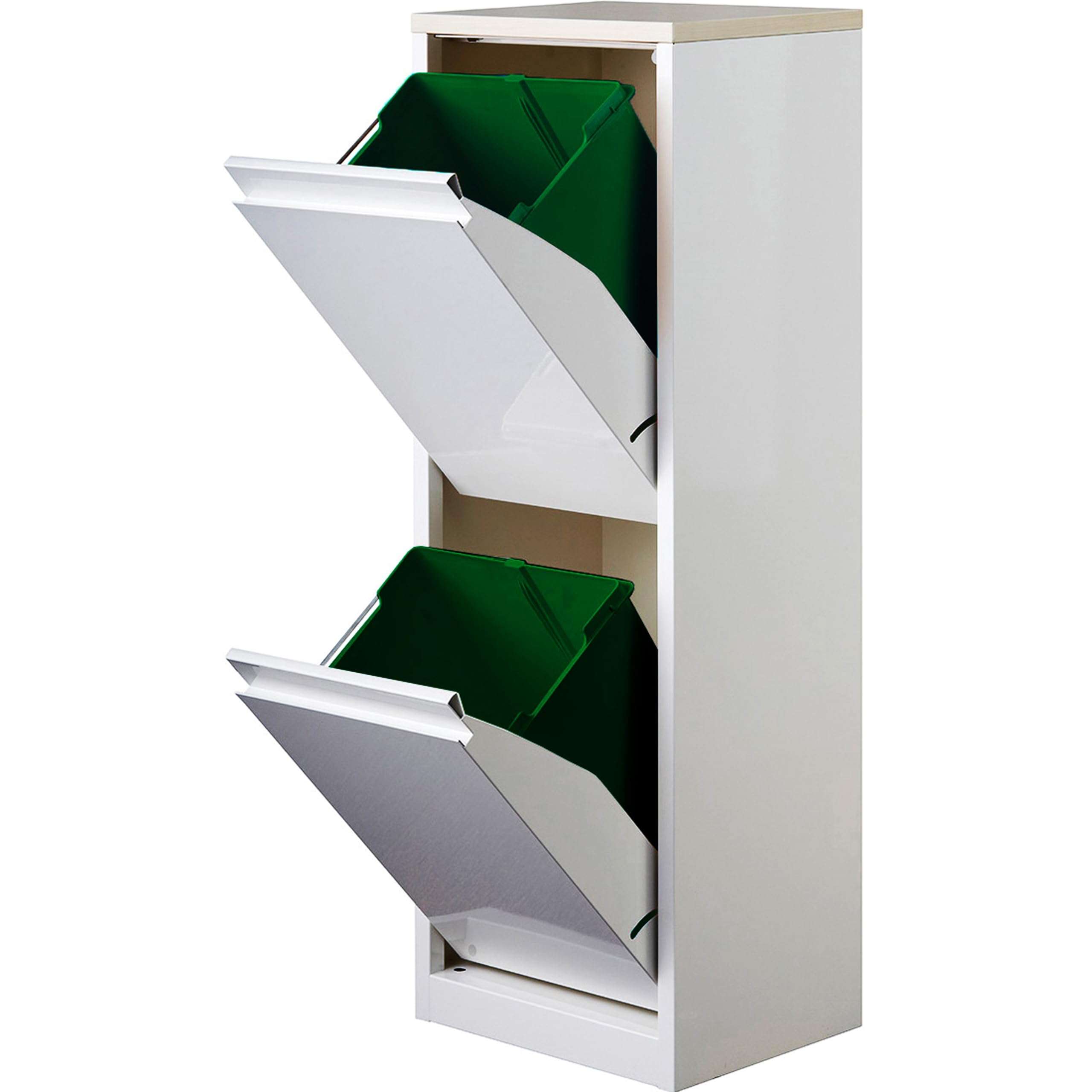 Amazon.co.jp: ダストボックス 2分別タイプ YY-WSB-32 ホワイト