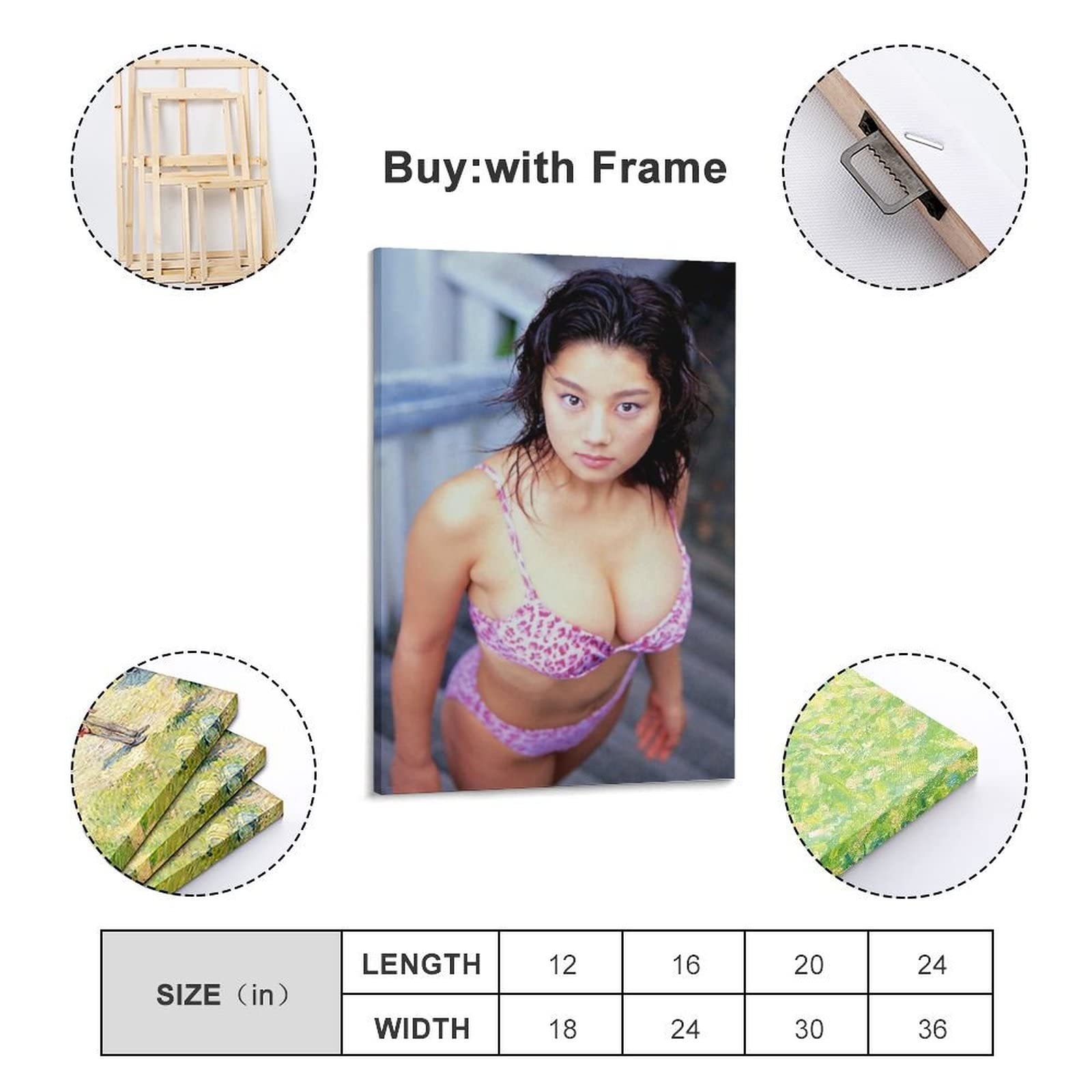 Amazon.co.jp: 小池栄子セクシービキニ写真壁飾りポスター アート