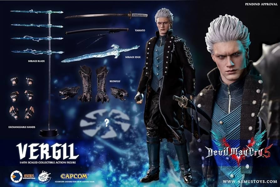 Amazon | 未開封 ASMUS TOYS DMC500LUX デビルメイクライ5 Vergil