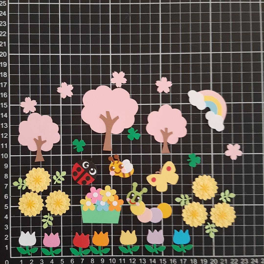 Amazon | クラフトパンチ 春 アルバム スクラップ ペーパークラフト