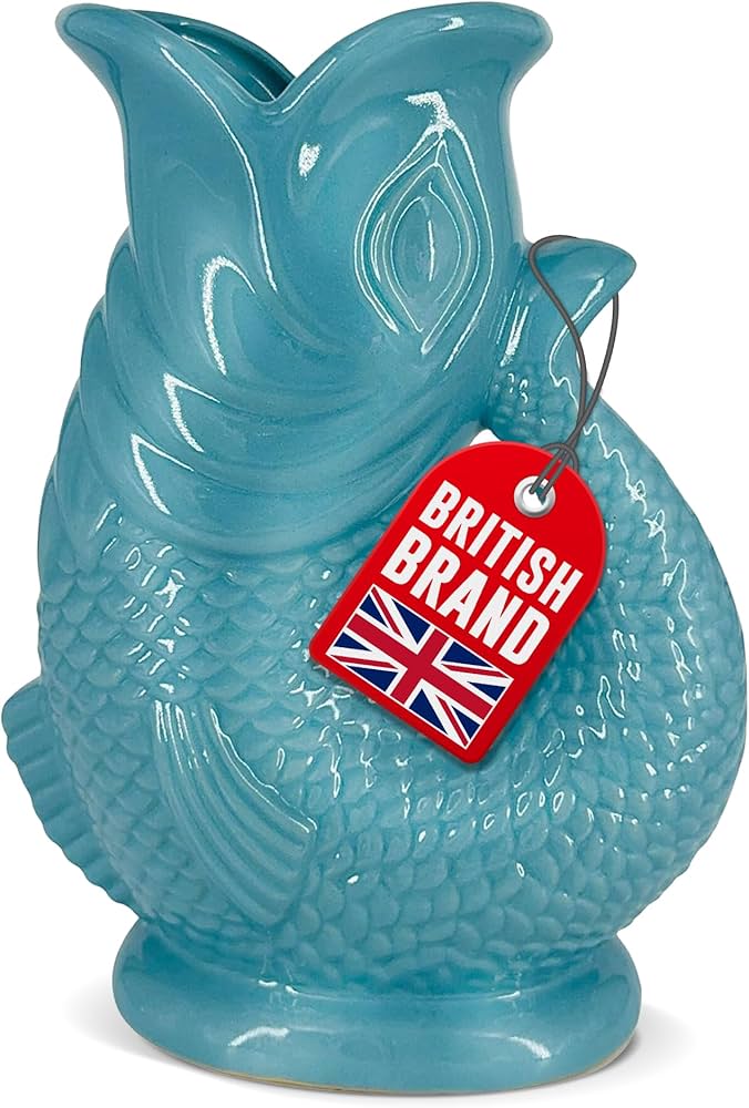 Amazon.com: Gurgle Glug Jug The Bubble Jug® Surf Blue 50 fl oz 1.5