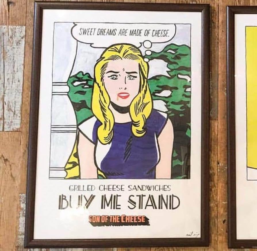 Amazon.co.jp: サノバチーズ BUY ME STAND ポスター ナイジェルグラフ