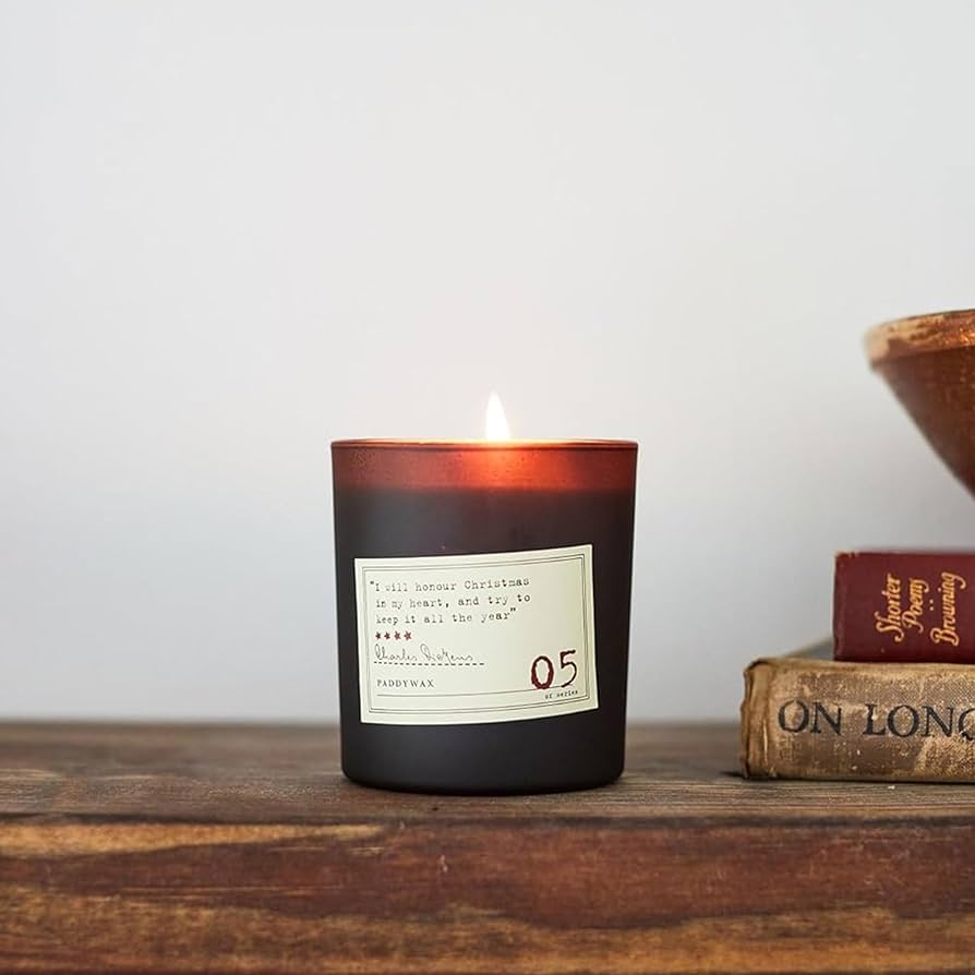 Amazon.com: Paddywax Candles Library Dickens : Home & Kitchen