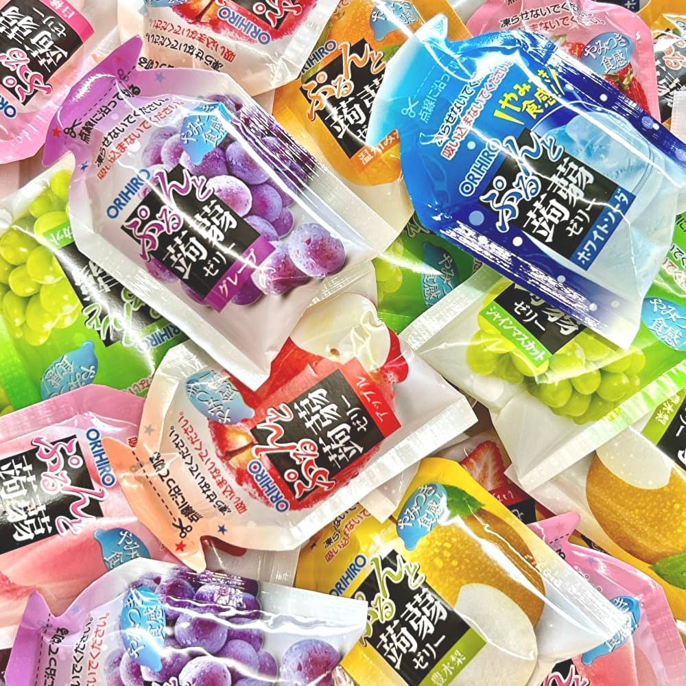 Amazon.co.jp: 【期間限定フレーバーあり】オリヒ口 ぷるんと 蒟蒻