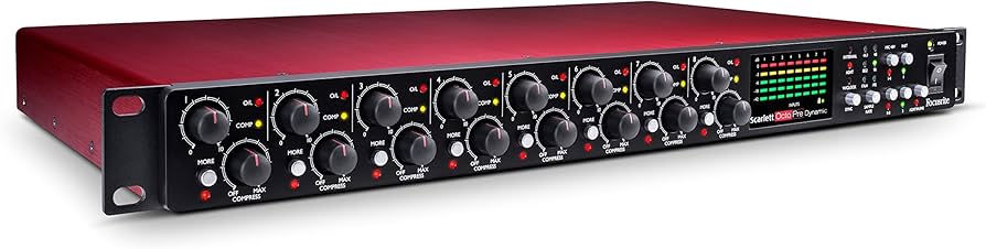 Amazon.com: Focusrite Scarlett OctoPre Dynamic Mic Preamp