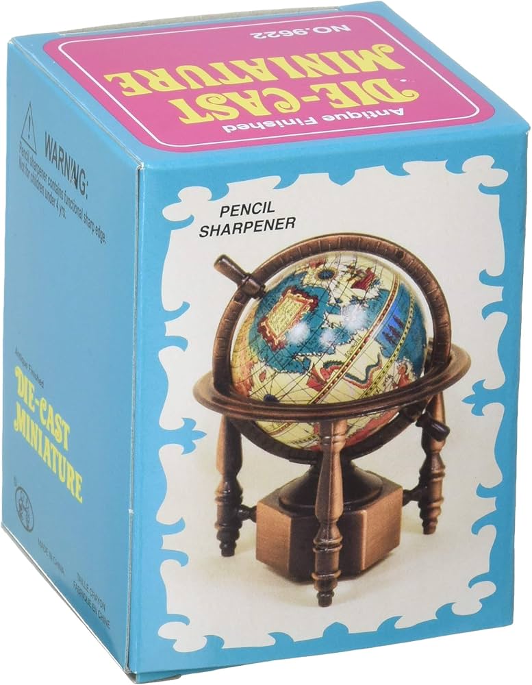 Amazon.co.jp: 現代百貨 鉛筆削り アンティーク シャープナー 地球儀A