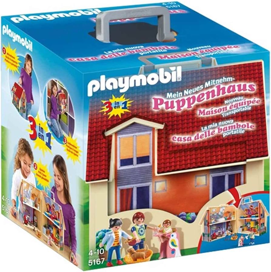 Amazon.co.jp: 5167プレイモービル playmobil NEWドールハウス