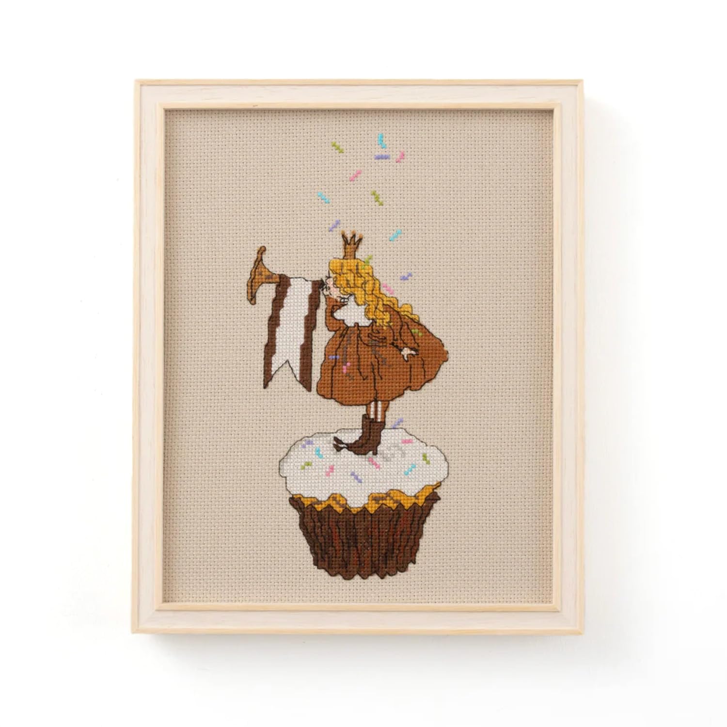 Amazon | くらはしれい クロスステッチキット マフィン Kurahashi Rei