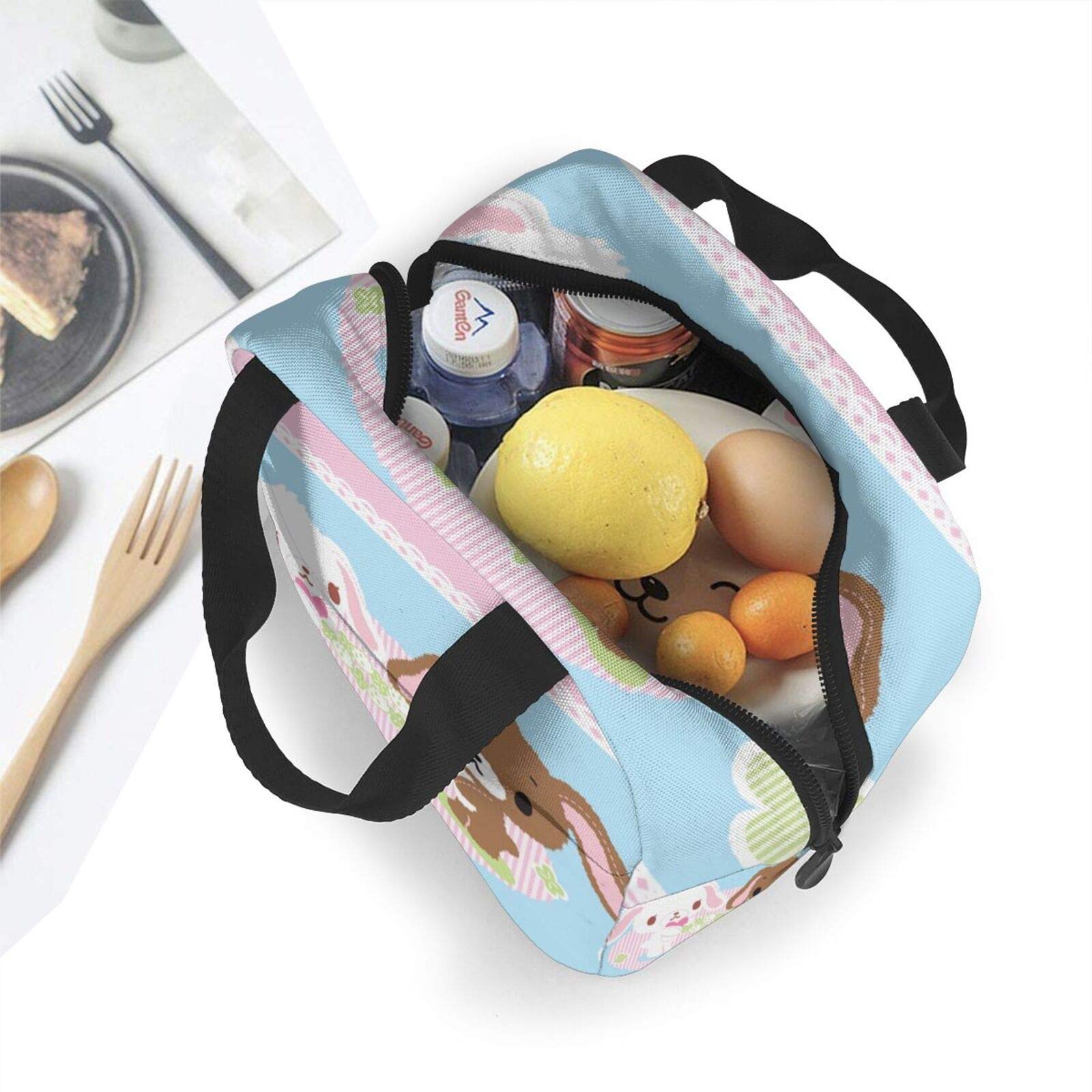 Amazon｜シュガーバニーズ (2)ハンドバッグ ポータブルランチバッグ