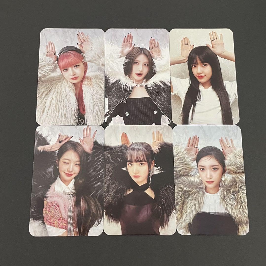 Amazon.co.jp: IVE special version 両面 トレカ 6枚セット : おもちゃ