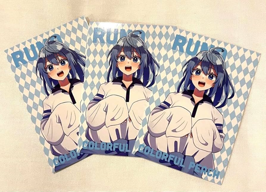 Amazon.co.jp: からぴち カラフルピーチ るなさん トレカ3点セット