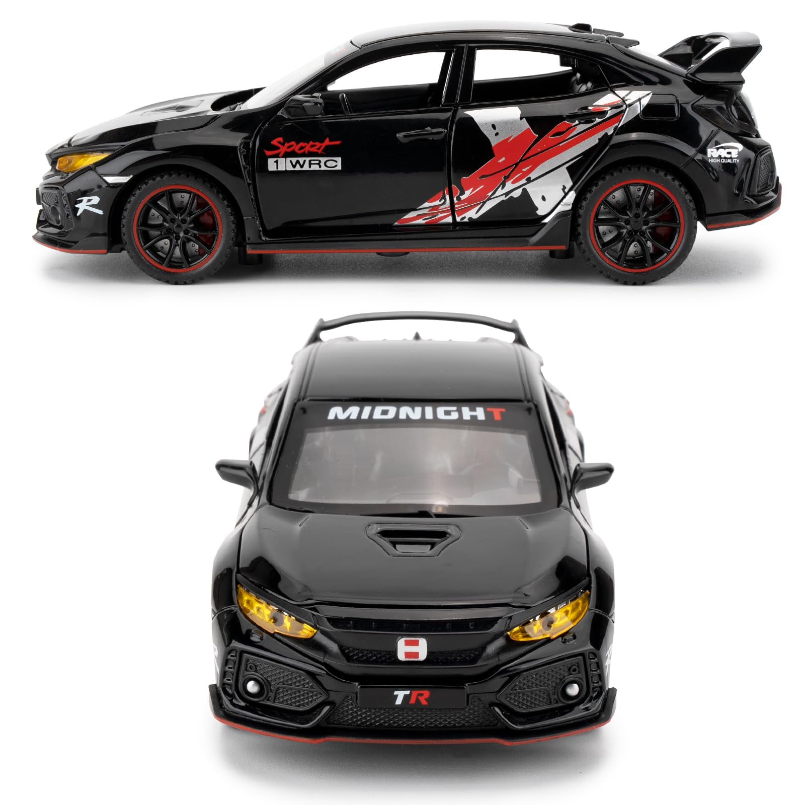 Amazon.com: WAKAKAC 1/32 Toy Car for Civic Type-R Diecast Toy