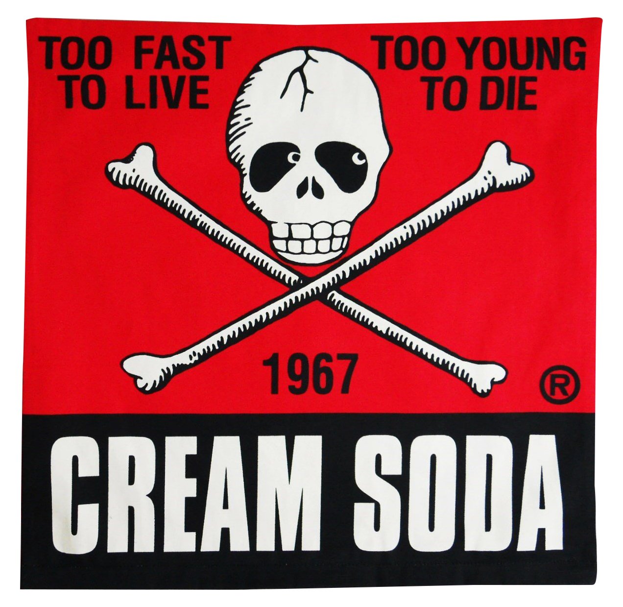 Amazon.co.jp: ☆CREAM SODA 『 角ドクロ 』 クッションカバー ☆ PINK