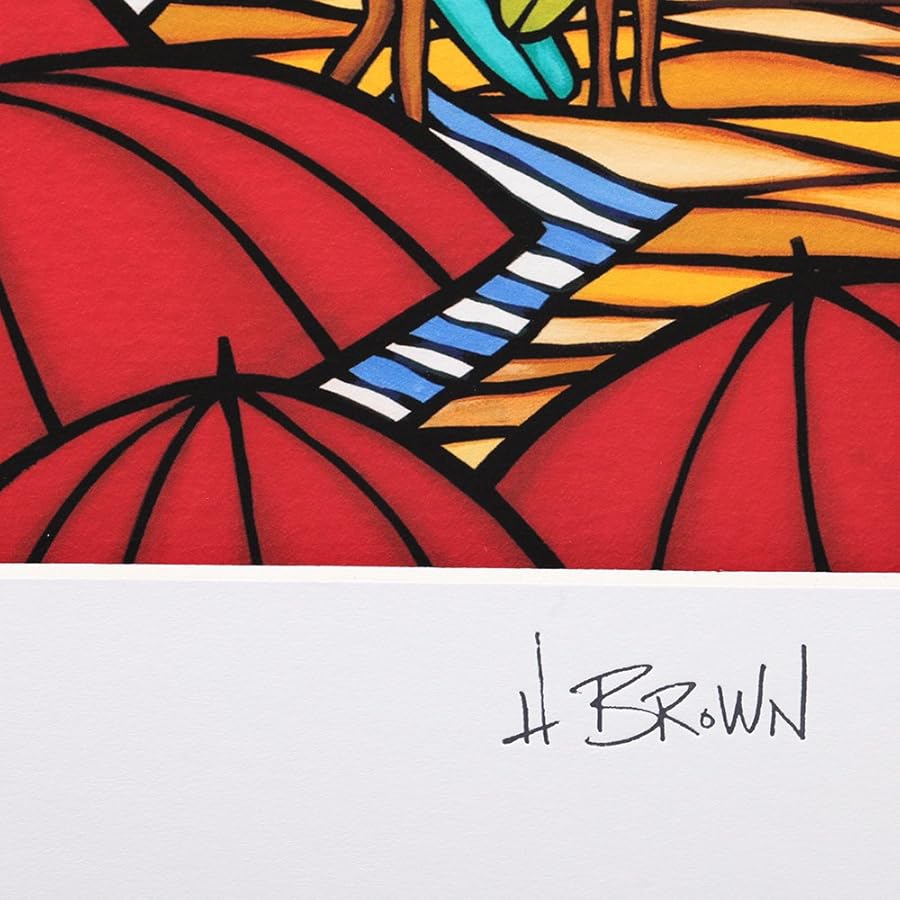 Amazon.co.jp: (ヘザーブラウン)HEATHER BROWN ART PRINT W28.0×H35