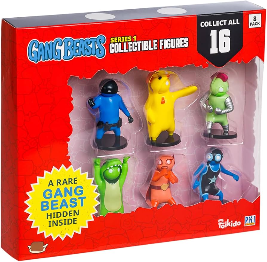 Amazon.com: Toikido GB2070 Gang Beasts Collectible Figures 8 Pack