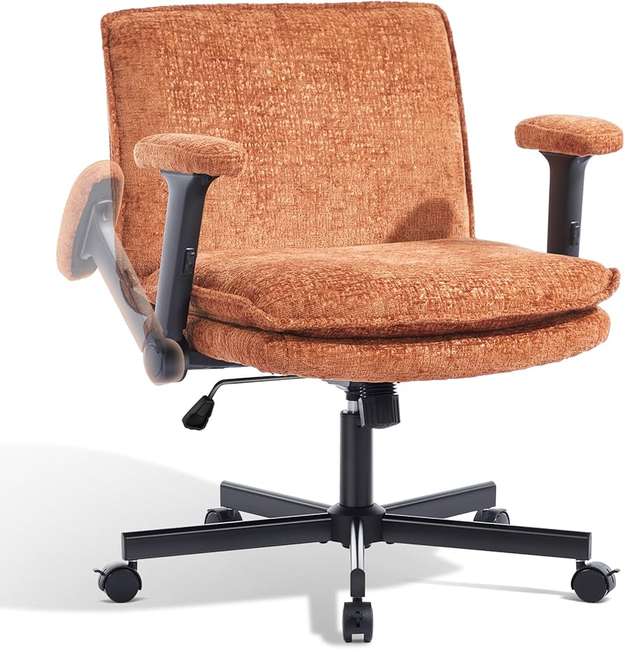 Amazon.com: Morkprism Criss Cross Chair with Flip-Up Arms and