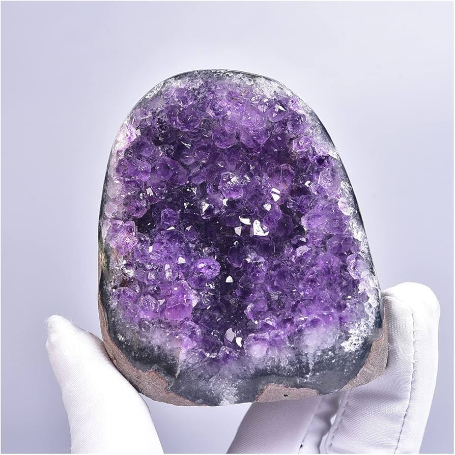 Amazon.co.jp: アメジストクラスター, 安いアアメジストドーム原石
