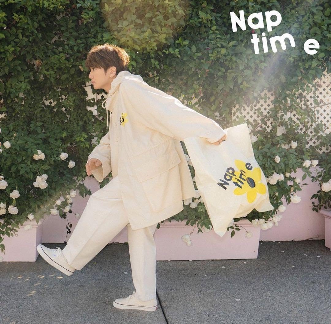 Amazon.co.jp: Naptime. エコBAG BEIGE Nissy 西島隆弘 ナップタイム