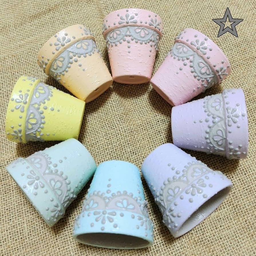 Amazon.co.jp: 2号鉢8個setリメ鉢リメイク鉢多肉多肉植物ちょこっと