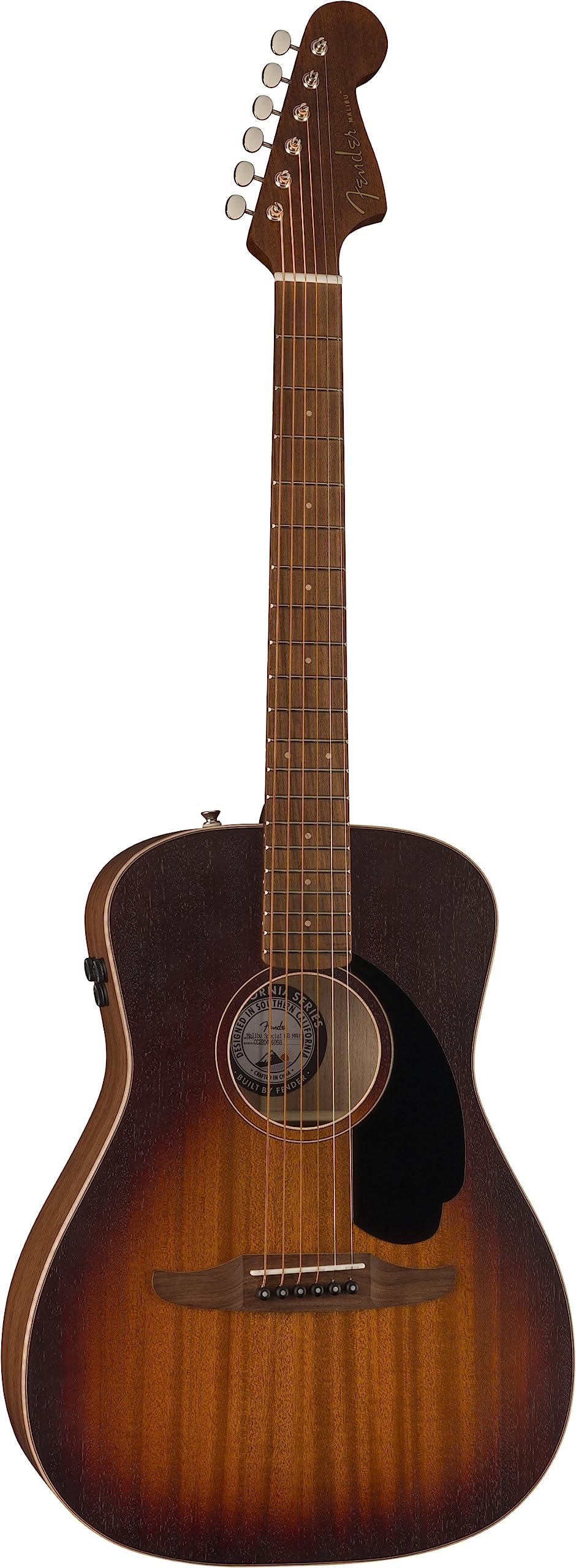 Amazon.co.jp: Fender フェンダー エレアコギター Malibu Special, Pau