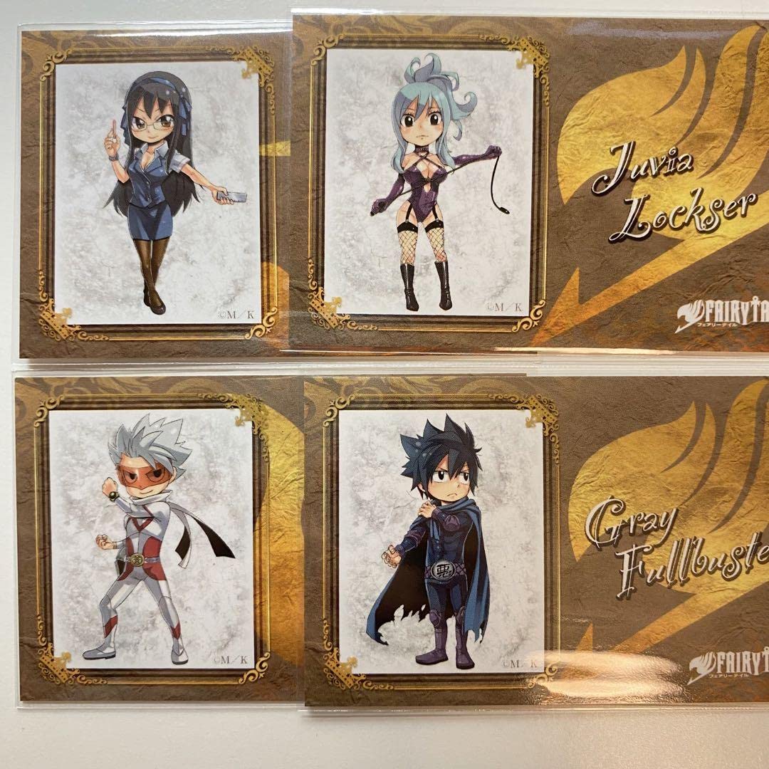 Amazon.co.jp: フェアリーテイル ギルドカード ジュビア グレイ リオン
