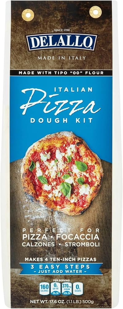 Amazon.com : DeLallo Italian Pizza Crust Mix, 17.6 oz : Grocery