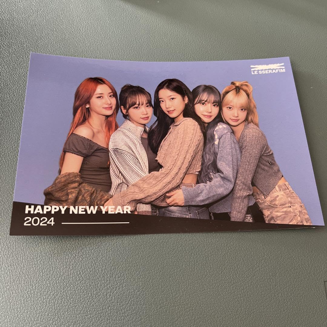 Amazon.co.jp: ルセラフィム Le Sserafim グリーティングカード ファン