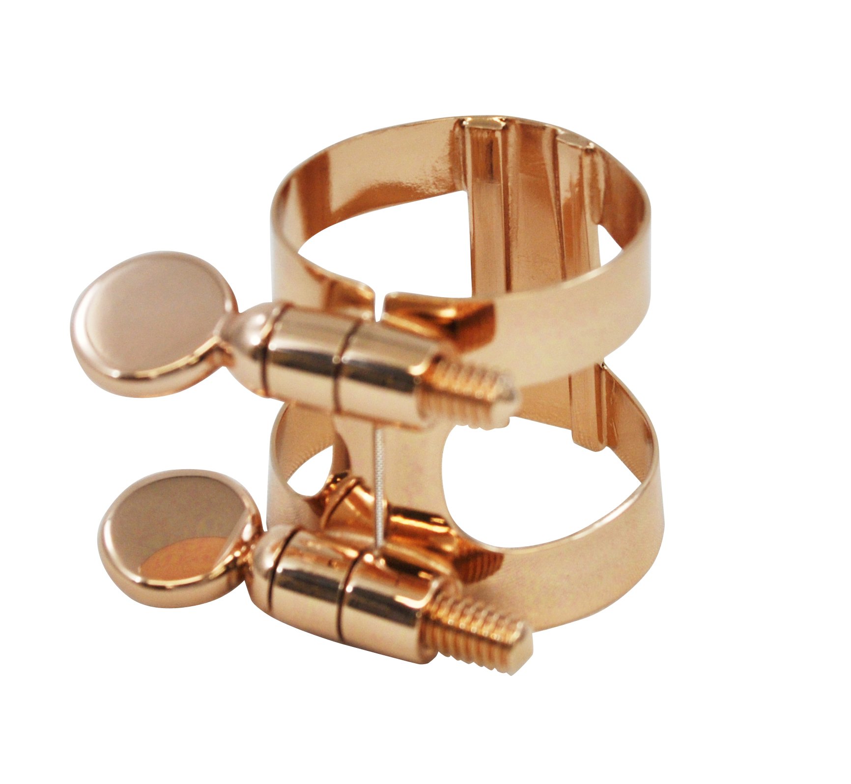 Amazon | ボナード E♭クラリネット リガチャー 逆締め ピンクゴールド