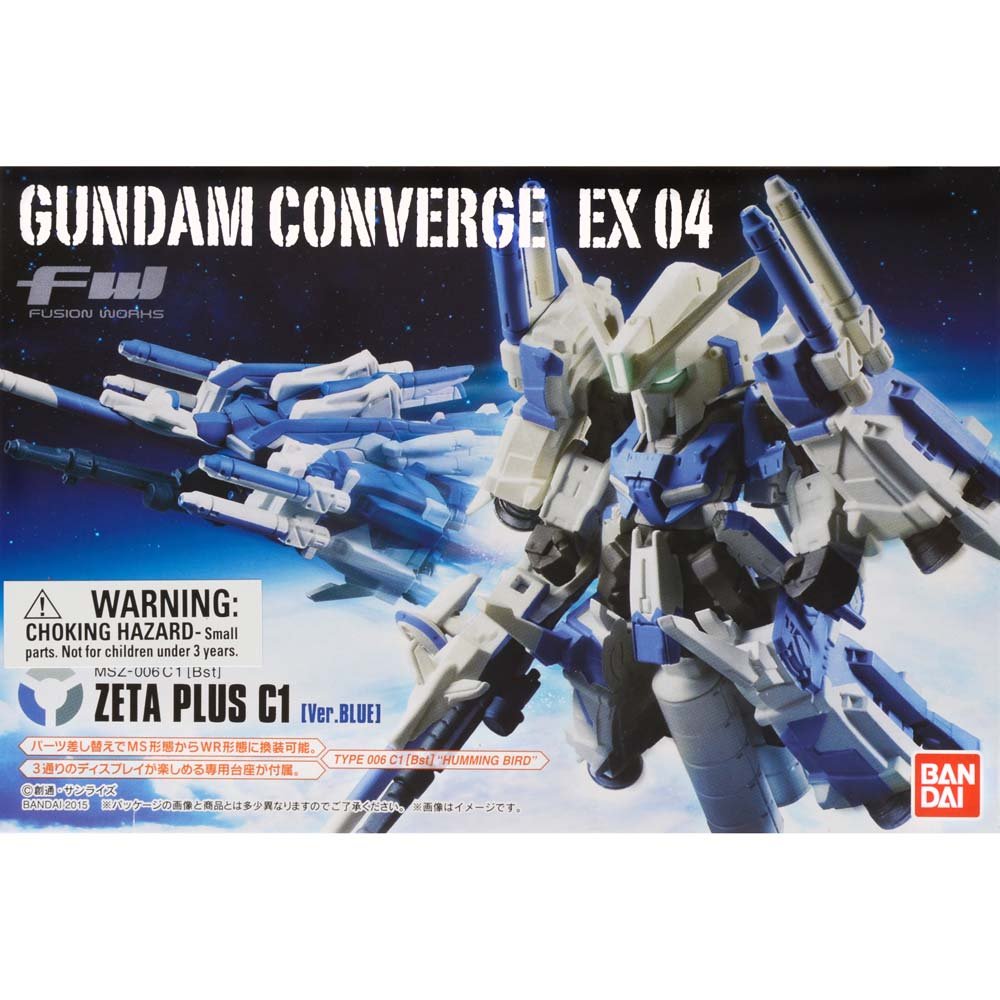 Amazon | FW GUNDAM CONVERGE EX04 MSZ-006 C1[Bst] ゼータプラス(ver