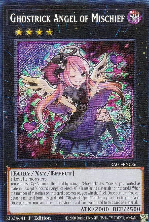 Amazon.co.jp: 遊戯王 RA01-EN036 ゴーストリックの駄天使 Ghostrick