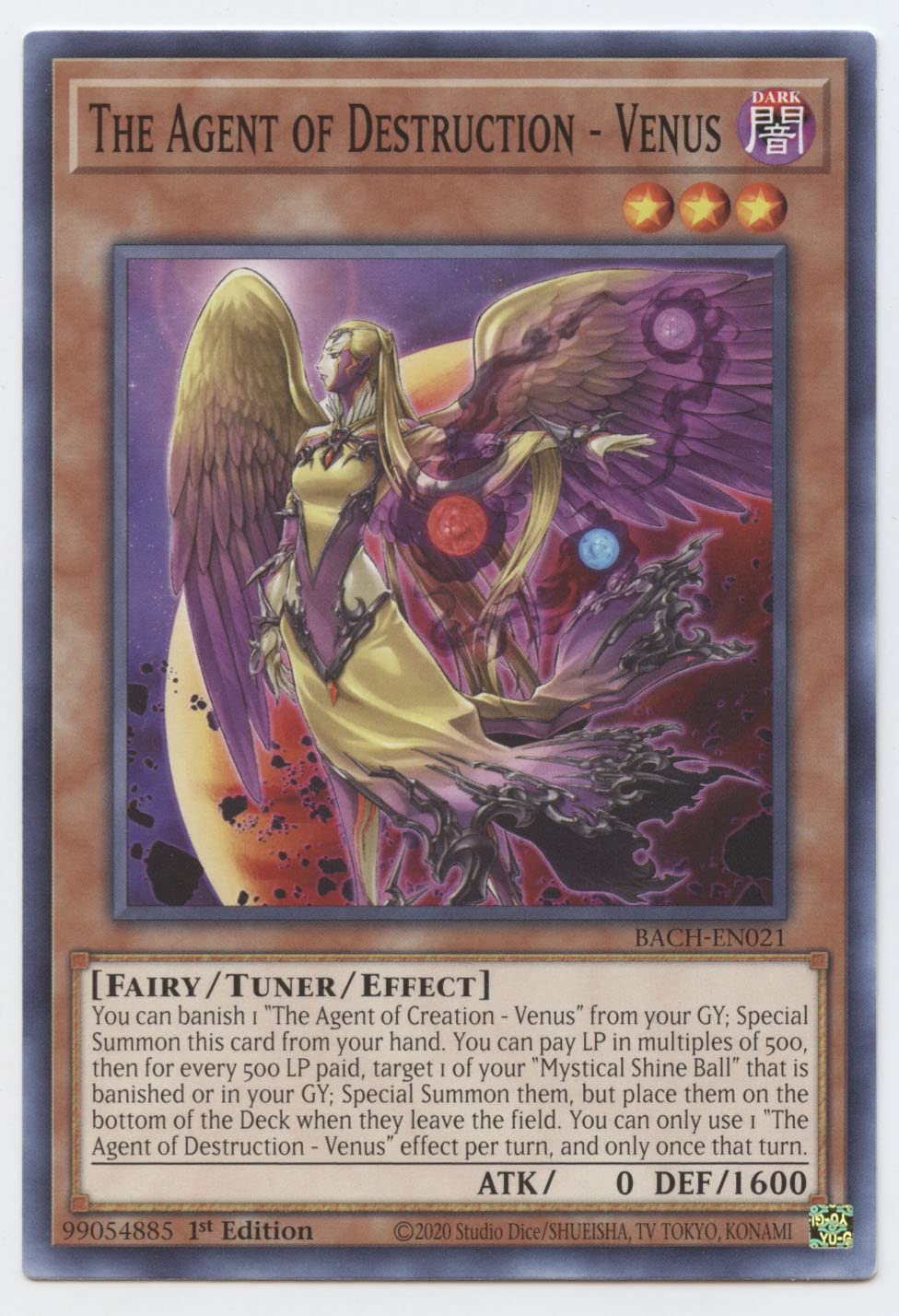 Amazon.com: The Agent of Destruction - Venus - BACH-EN021 - Common