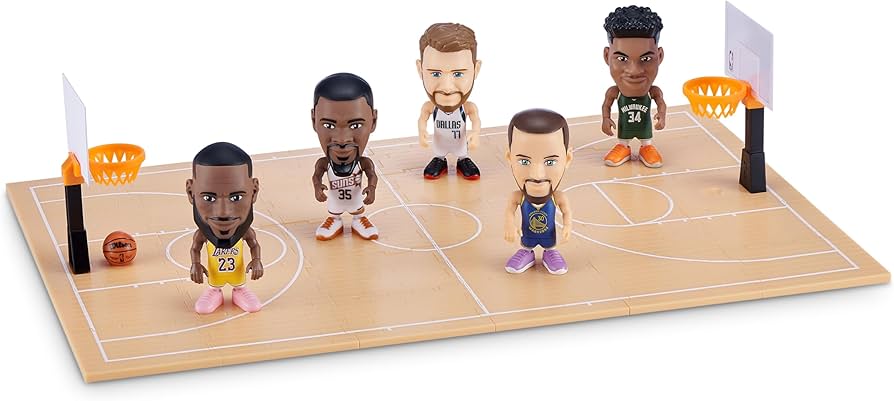 Amazon.com: 5 Surprise NBA Ballers Series 1 by ZURU, Collectible