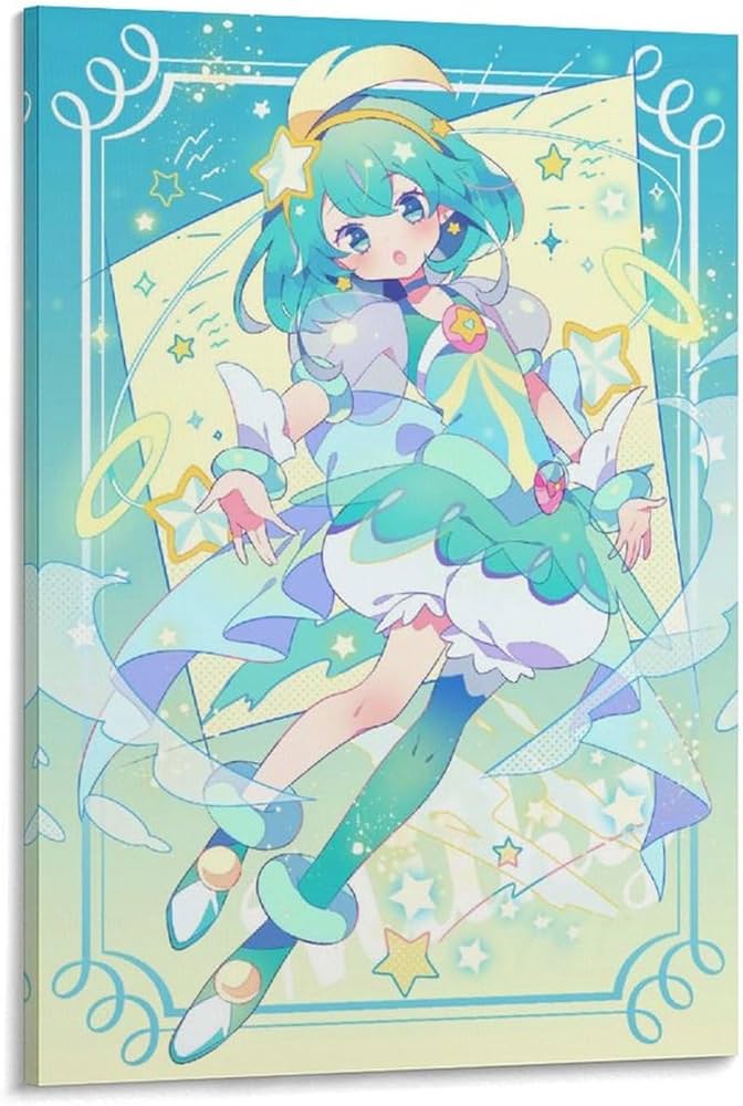 Amazon.co.jp: アートパネル 壁掛け かわいい キャラクター柄 キュア